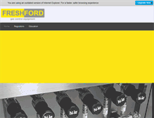 Tablet Screenshot of freshfordltd.co.uk